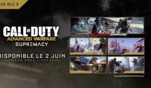 Call of Duty : Advanced Warfare - Trailer du DLC #3 : Supremacy