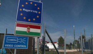 Migrants: la Hongrie renforce sa clôture à la frontière croate