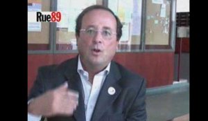 François Hollande interviewé sur les Gracques