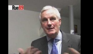 Michel Barnier en tchat sur Rue89, le making off