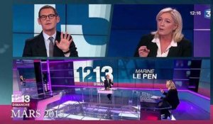 Marine Le Pen met au défi un journaliste de trouver un jour où elle a parlé de "communautés"