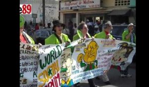 Marche de lancement du Forum social mondial 2011 à Dakar