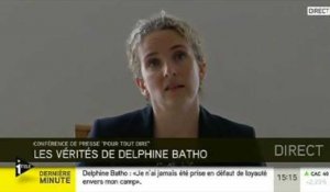 Delphine Batho "n'accepte pas le tournant de la rigueur qui ne dit pas son nom"