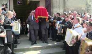 Dernier hommage à l'accordéoniste André Verchuren