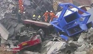 Chine : un pont soufflé par l'explosion d'un chargement de pétards
