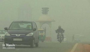 New Delhi dans un nuage de pollution