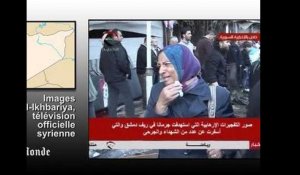 Attentats meurtriers à Damas