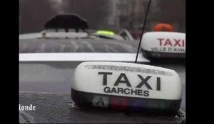 Les chauffeurs de taxi manifestent à Paris et dans toute la France