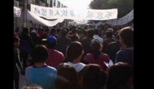 Manifestations au village de Wukan
