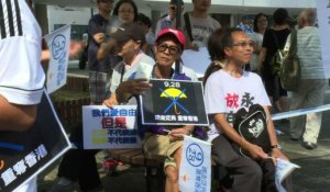 Hong Kong: manifestations contre la mobilisation prodémocratie