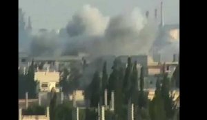 La ville de Homs sous les bombes