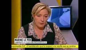 Marine Le Pen : "la question d'un référendum sur la peine de mort se pose"