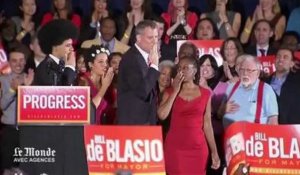 Bill de Blasio remporte la mairie de New York