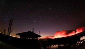Etats-Unis : l'incendie du parc Yosemite en time-lapse
