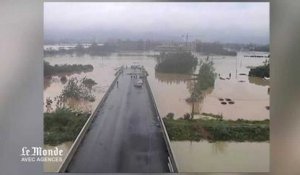 Les ravages du typhon Fitow sur la Chine