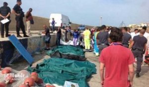 Un bateau de migrants fait naufrage à Lampedusa