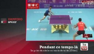 Zap'Sport : L'échange du siècle en tennis de table ?