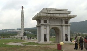 Visite d'un parc d'attraction en Corée du Nord 