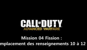 Call of Duty : Advanced Warfare - Emplacement des renseignements de la mission 04 "Fission"