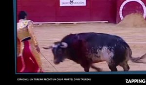 Espagne : Un torero reçoit un coup mortel d'un taureau, les images chocs (Vidéo)
