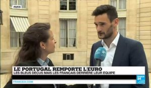 Hugo Lloris sur France 24 : "Beaucoup de tristesse après cette défaite en finale, mais on peut être fer de notre parcours"
