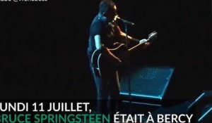 Bruce Springsteen fait sauter les plombs de Bercy en plein concert (vidéo)