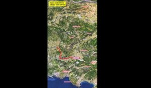 Tour de La Provence : le tracé interactif de la première étape