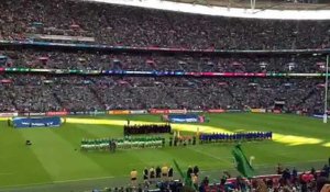 Rugby : l'hymne irlandais à Londres