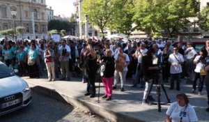Les centres sociaux manifestent à Marseille