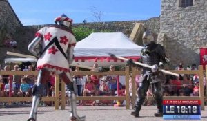 Vidéo : tournoi de chevaliers au Castellet