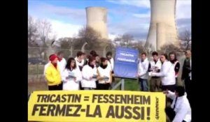 Centrale nucléaire de Tricastin : Greenpeace lance une opération choc