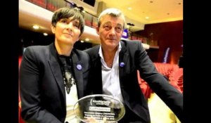 Les parents de Grégory Lemarchal reçoivent le Trophée du public