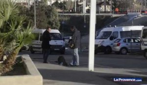 Marseille : un train attaqué à la cité Air Bel