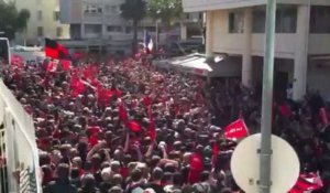 Rugby : ambiance à Mayol avant RCT-Leicester