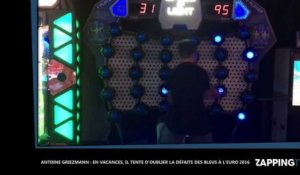 Antoine Griezmann : En vacances, il tente d'oublier la défaite des Bleus à l'Euro 2016 (Vidéo)