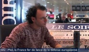 Le 11h02 : Mali : la France fer de lance de la défense européenne ?