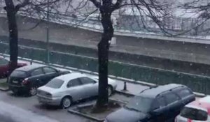 Neige à Charleroi: vendredi 3 février