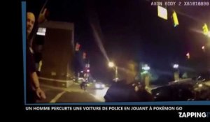 Pokémon Go : Un homme percute une voiture de police (Vidéo)