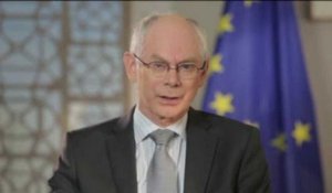 Video messages of Herman Van Rompuy : to agree on the EU budget we all need to compromise