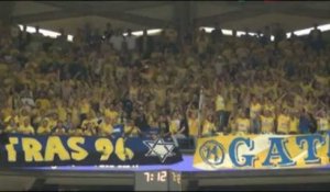 Maccabi-Spirou Charleroi: le kop du Maccabi en transe