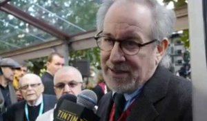 Les aventures de Tintin - Le secret de la licorne - interview Steven Spielberg