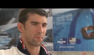 Phelps : «Petit je détestais l'eau»