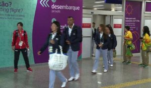 Oly-2016: athlètes et les délégations arrivent à Rio de Janeiro