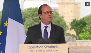 Pour Hollande, sur Nice, le débat c'est oui, la polémique non