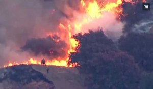 La Californie toujours en proie aux flammes