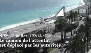 Les autorités déplacent le camion de l'attentat de Nice