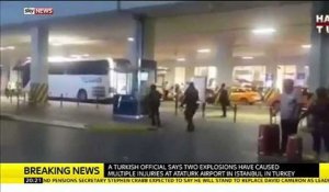 Deux explosions et une fusillade à l'aéroport d'Istanbul