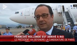 Les JO, «un enjeu considérable pour la France» estime François Hollande