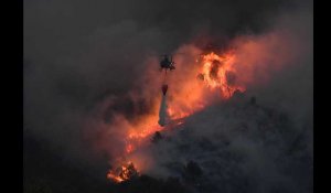 Incendie dans les Bouches-du-Rhône : la progression des flammes en images