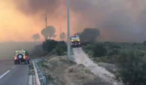 Incendie dans les Bouches-du-Rhône: le feu ravage 3300 hectares de garrigue